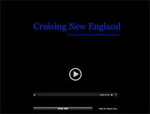 Tablet Screenshot of cruisingnewengland.com